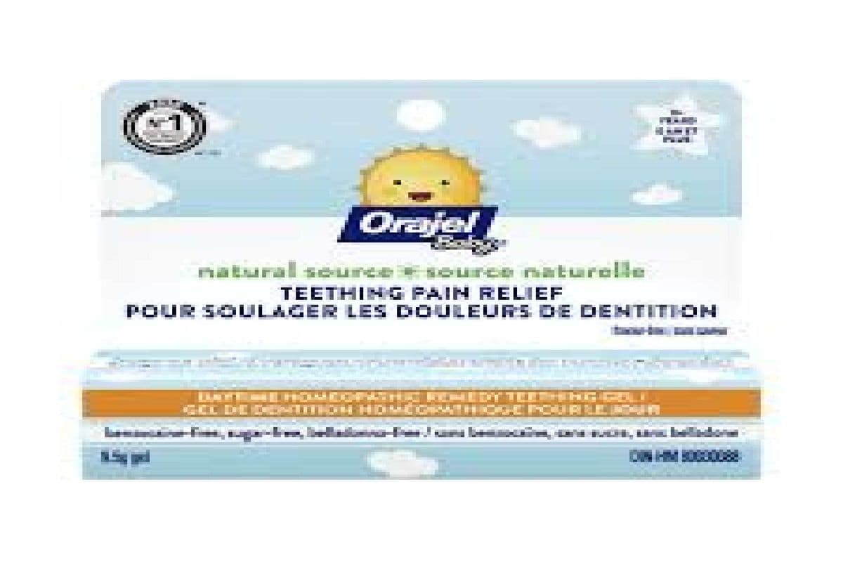 Baby Orajel Natural Source Teething pain Relief 9.5g (9.5g)