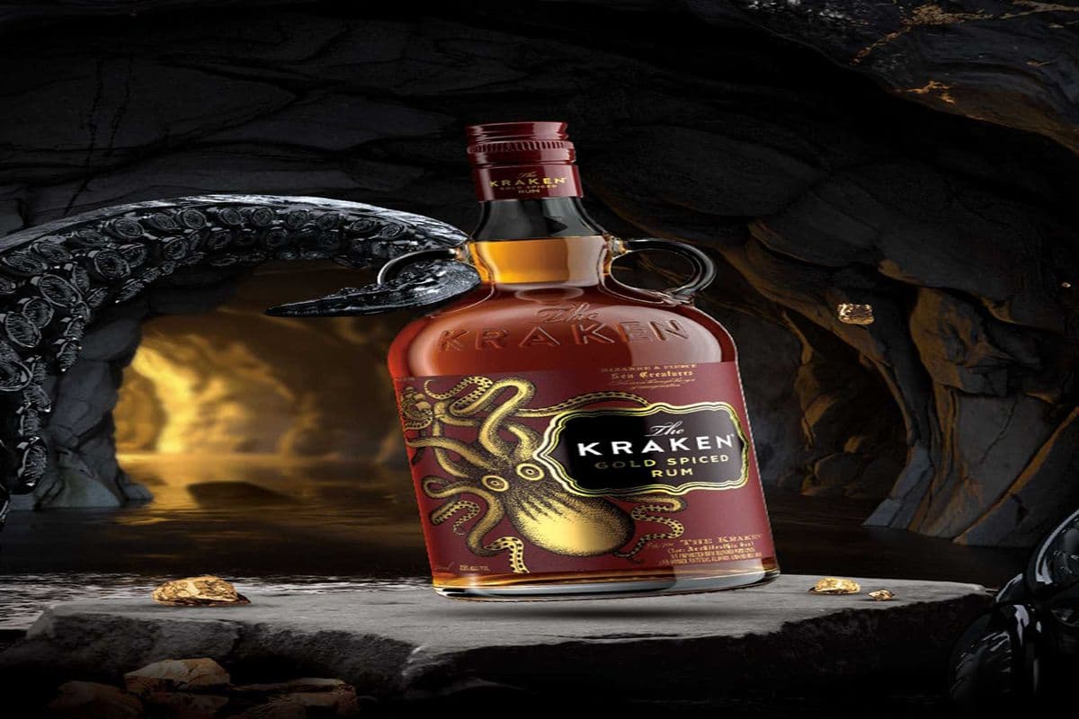 882895. THE KRAKEN GOLD SPICED RUM (1 x 750ml)