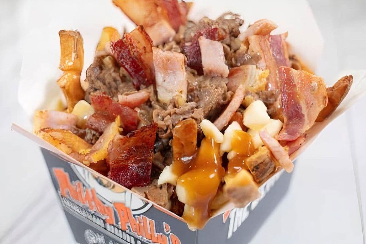 Bacon Cheesesteak Poutine