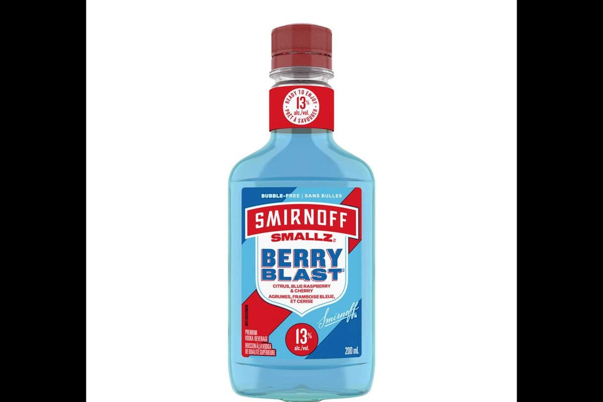 SMIRNOFF SMALLZ BERRY BLAST 200 mL (1 x 200 mL)