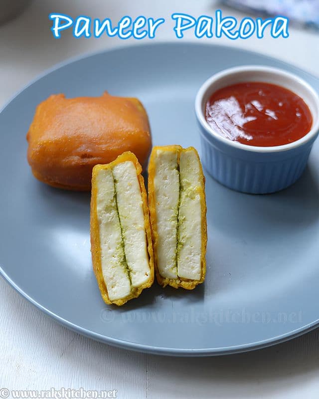 Paneer Pakora (12 Half-Cut pcs per order)