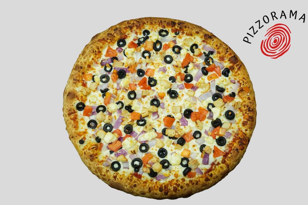 Greek Chicken Pizza