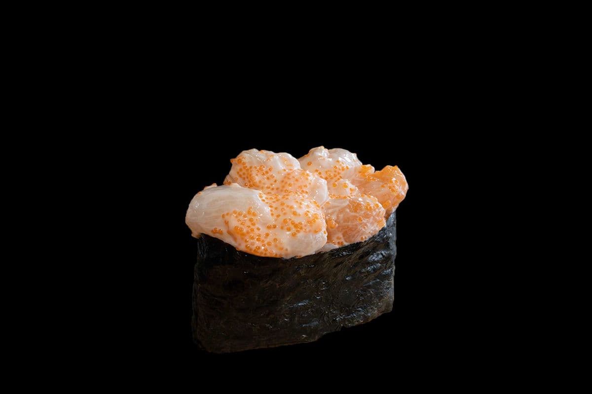 Chopped Scallop Nigiri Sushi