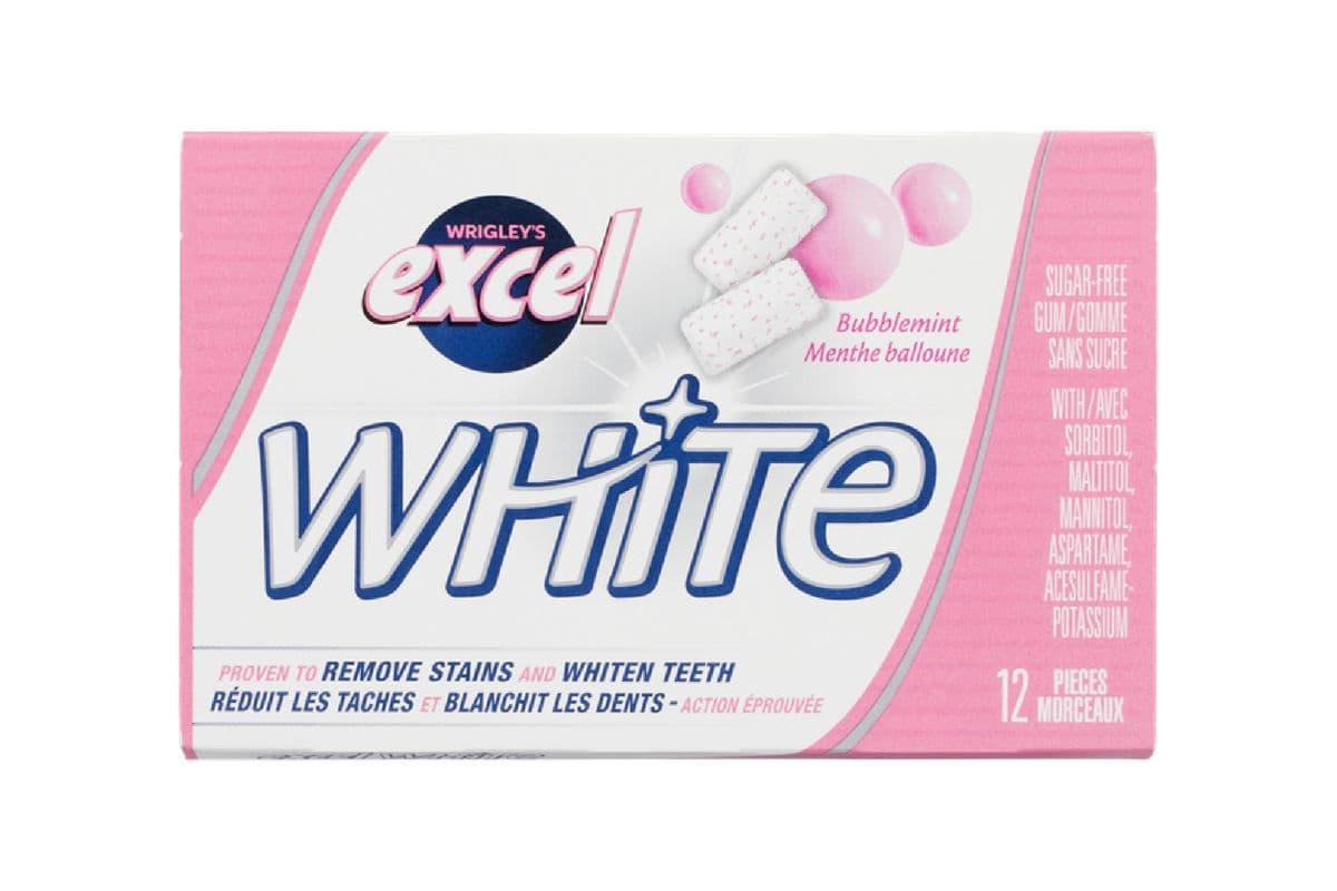 Excel White Bubblemint (12 pcs) 1001640