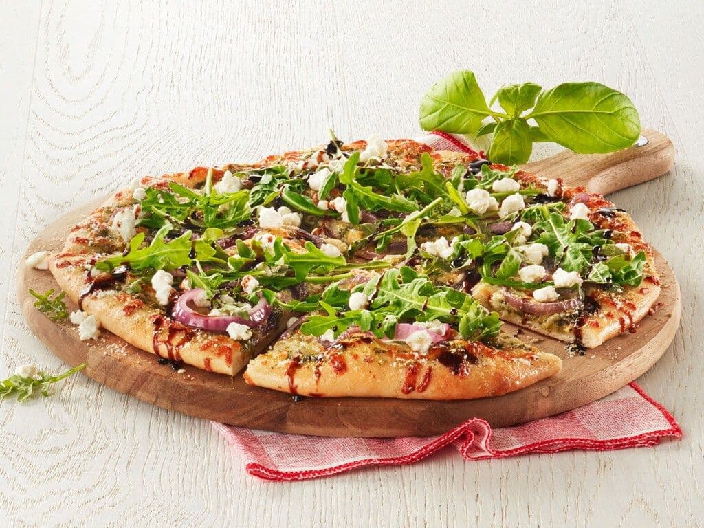 Balsamic Pesto Pizza