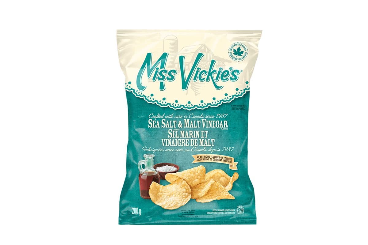 Miss Vickie's Sea Salt & Malt Vinegar 200g