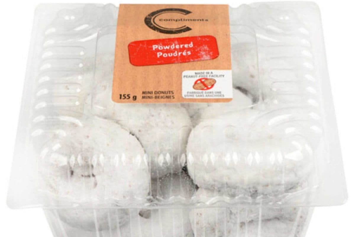 Compliments Powdered Mini-donuts 155 gm