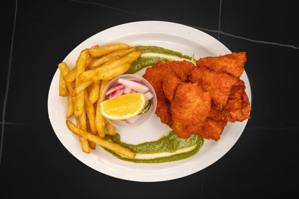 Tandoori Fish and Chips