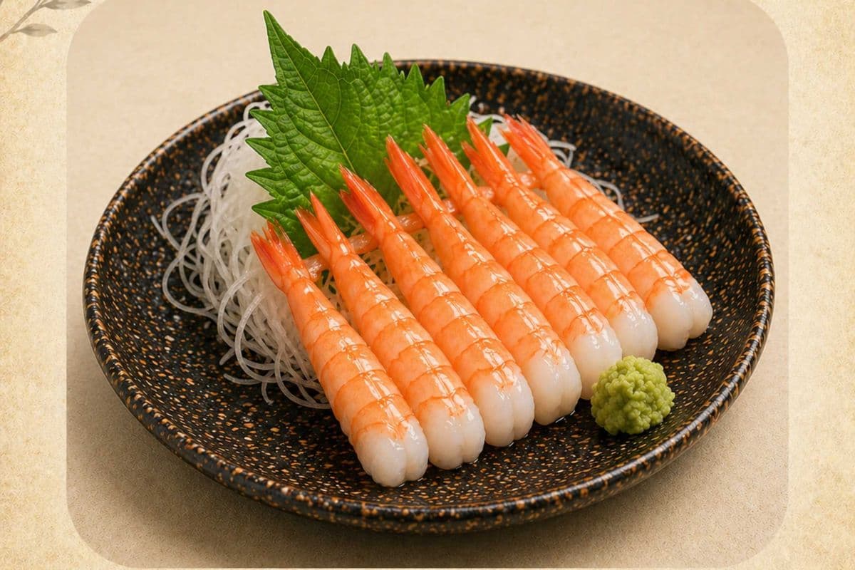 Shrimp Sashimi (6 pcs)