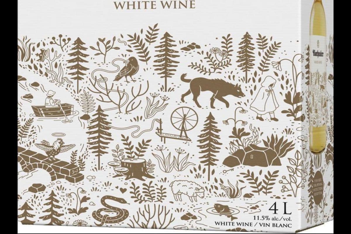 Hochtaler Dry White Wine (4 L) (1 x 4LITRE)