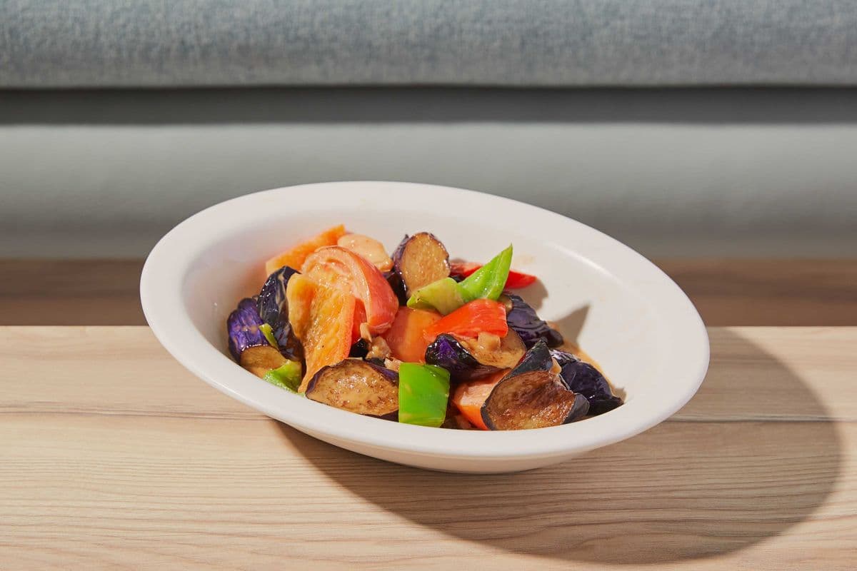 Spicy Coconut Eggplant