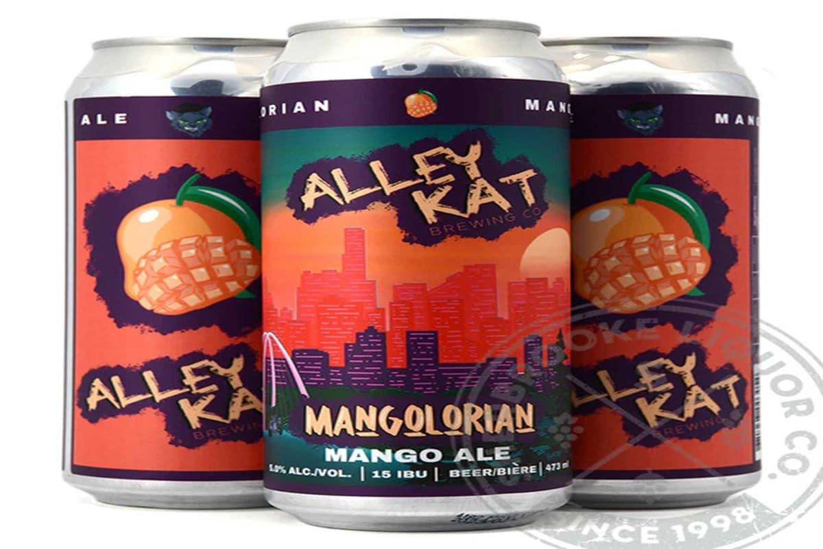 883692 . ALLEY KAT MANGOLORIAN MANGO ALE (1 x 4pc)