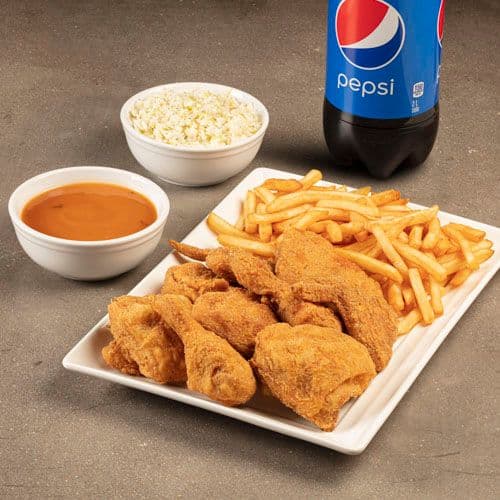Repas familial de poulet frit (9 mcx) / Fried Chicken Family Meal (9 pcs)
