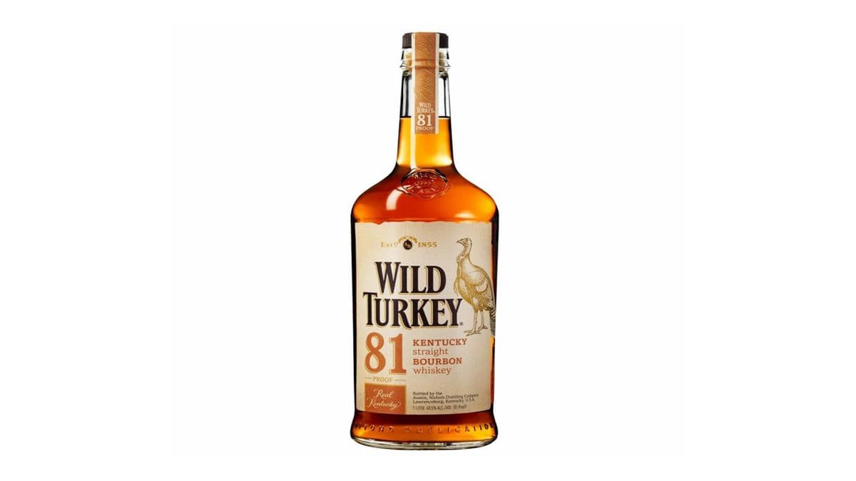 Wild Turkey 81 Proof (750 ml Bottle) (1 x 750ML)
