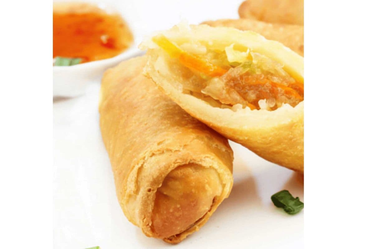 Vegetable Spring Rolls ( 10 Pieces)