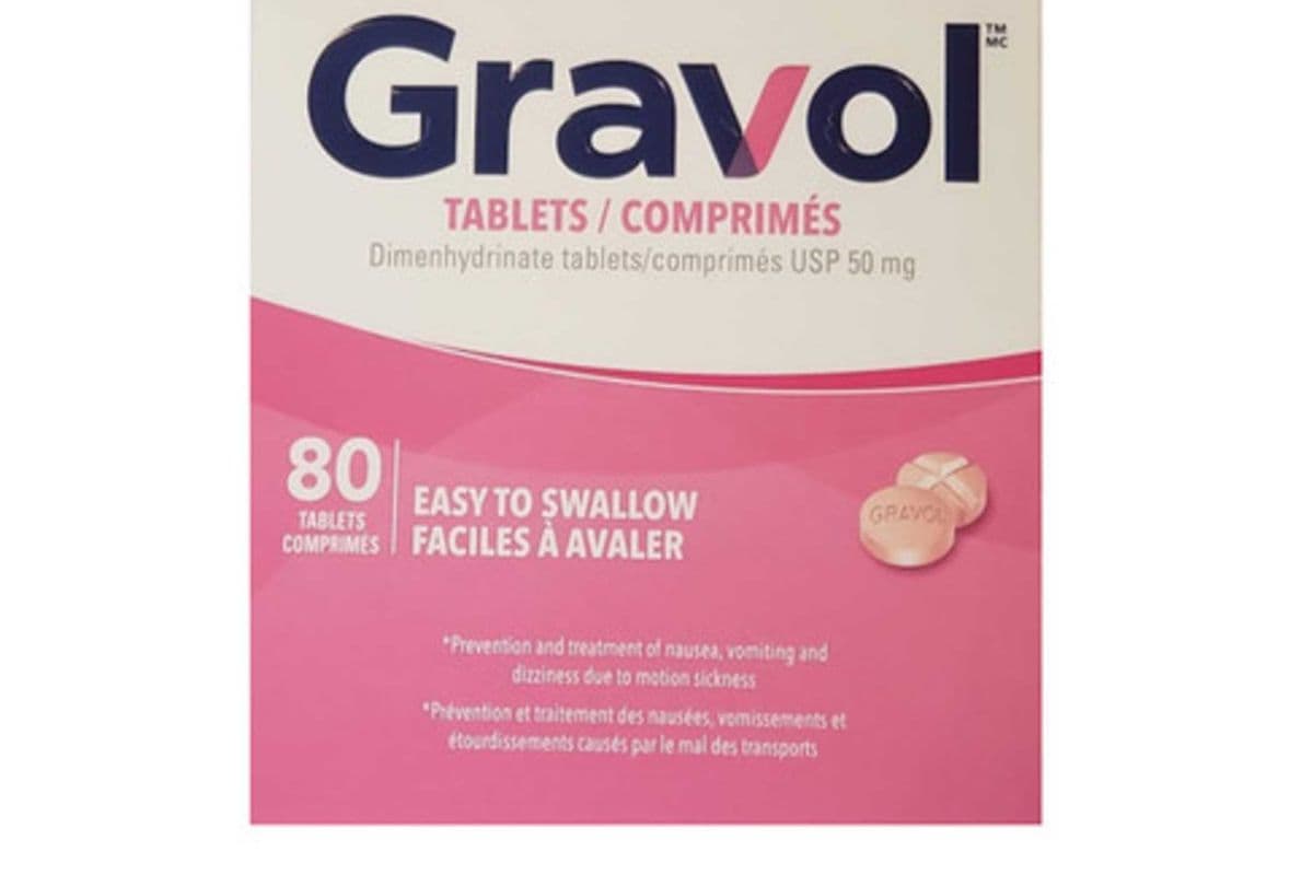 Gravol 80 tablets