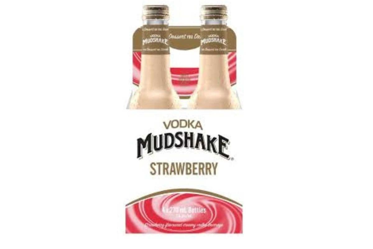 Original Vodka Mudshake Strawberry (4 x 330 ML Bottles)