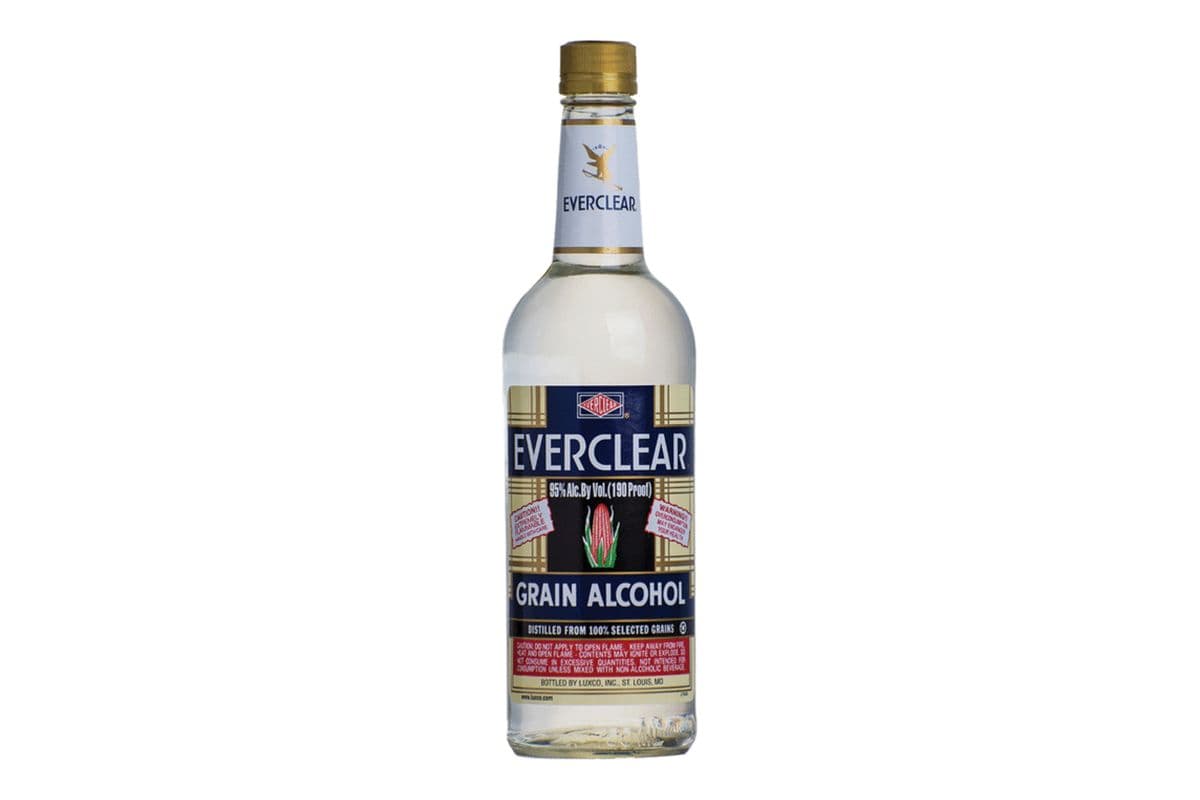 Everclear 190 Proof Grain Alcohol (750 ml) (1 x 750ML)