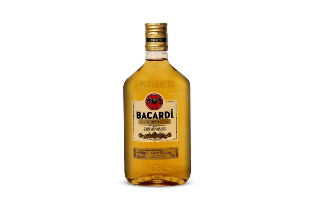 Bacardi Gold Rum (375ml) (1 x 375ml)