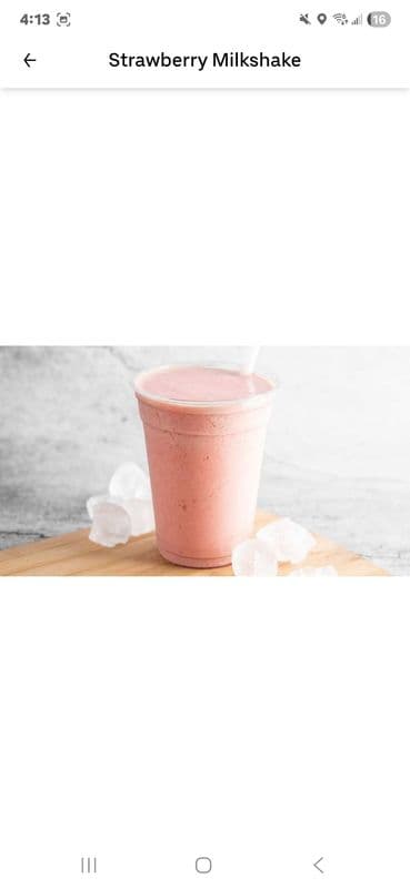 Strawberry Milkshake