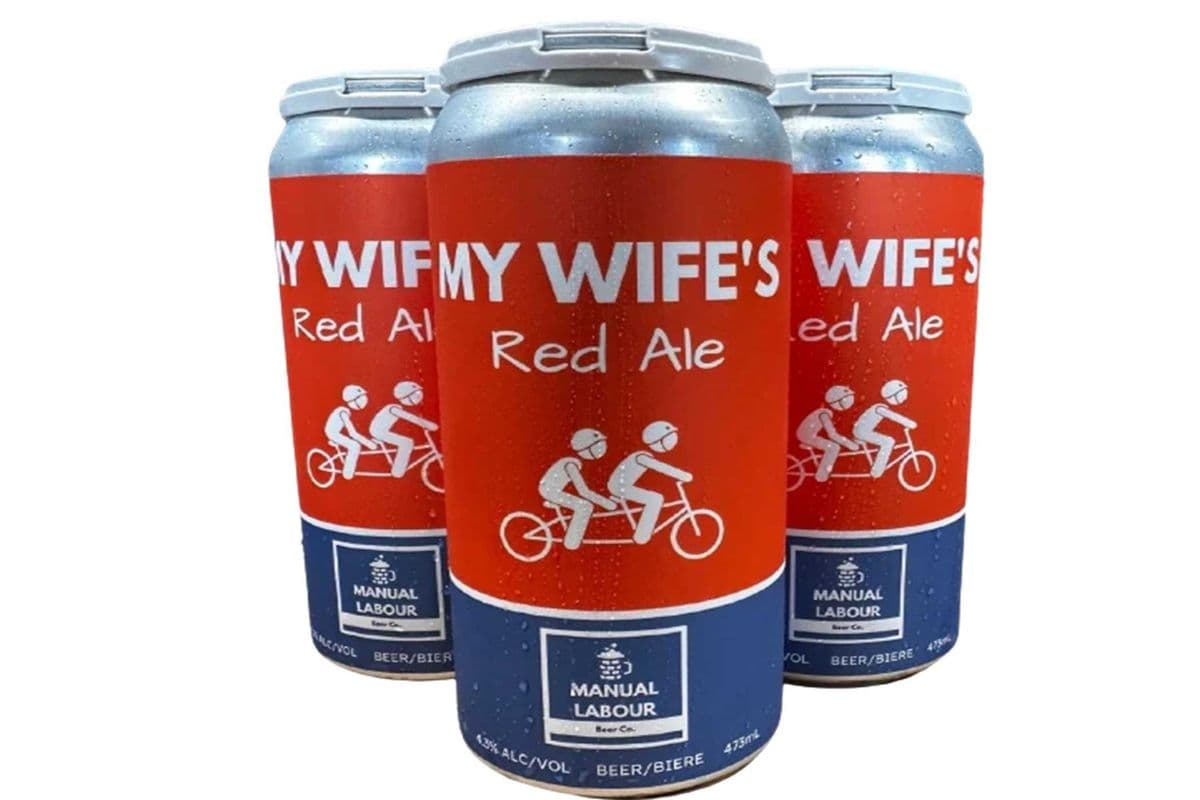 Manual Labour My Wifes Irish Red Ale 4 Cans (4 x 473 ML)