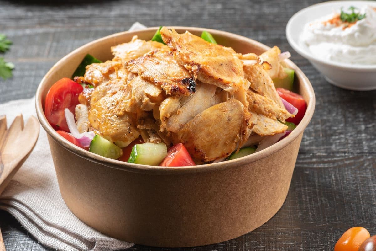Chicken Shawarma Salad