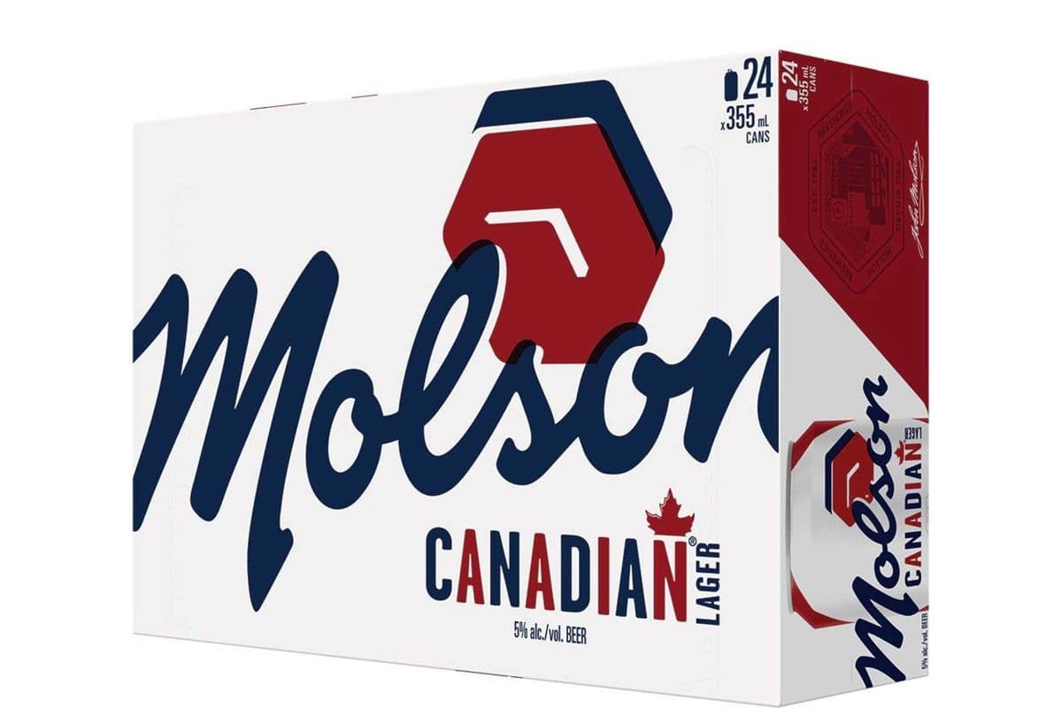 Molson Canadian Lager - 24x355mL Cans (24 x 355 ml)