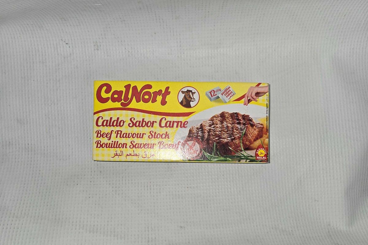 CALNORT CUBE BOUILLON DE BOEUF (120 G)