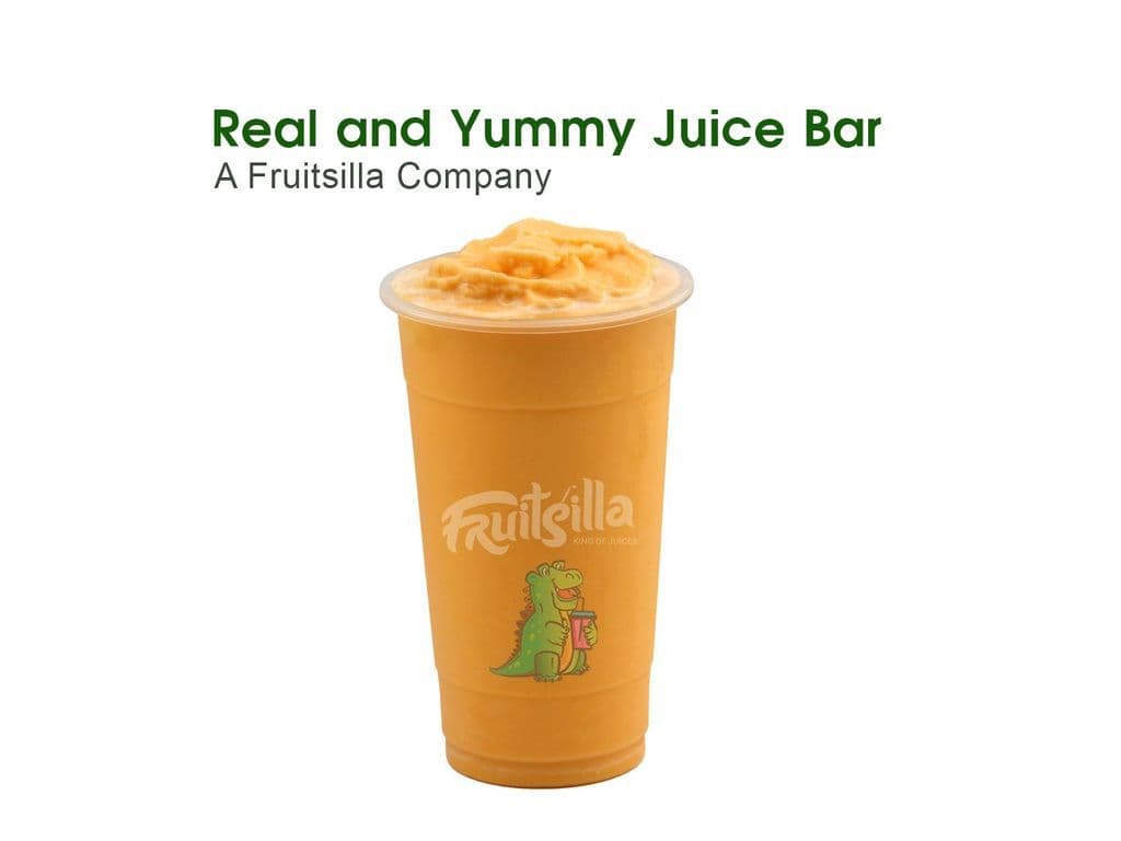 MANGO MILK TEA SLUSHY