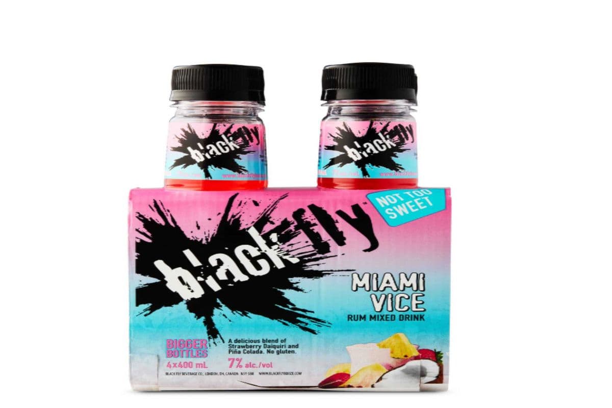 Black Fly Rum Miami Vice (4 x 400 ml)