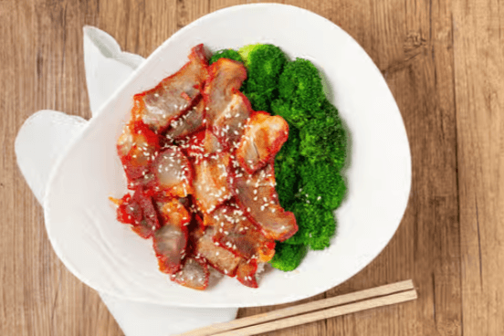 BBQ Pork Rice Bowl