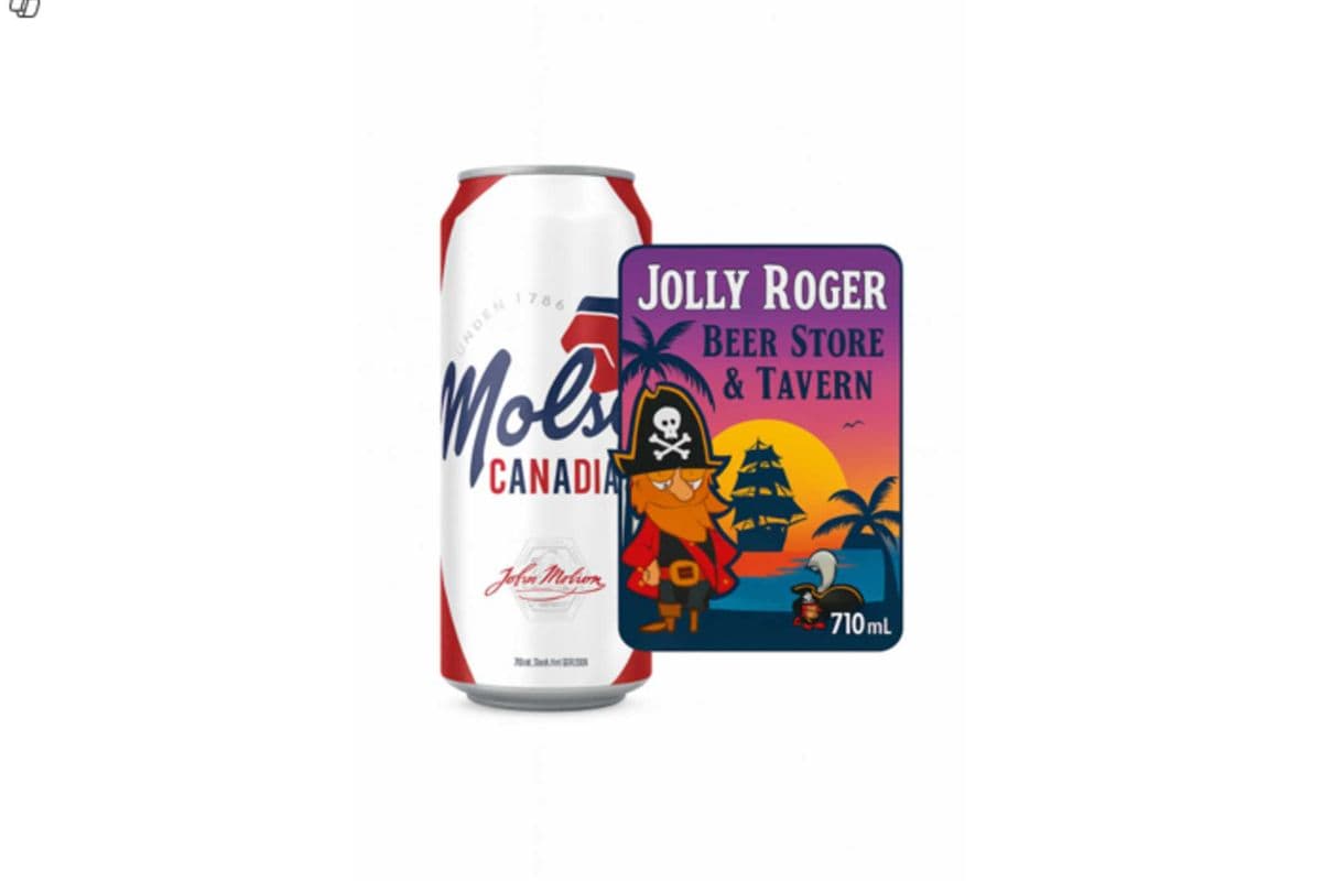 Molson Canadian 710ml (1 x 710ml)