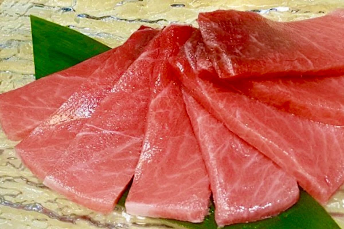 Bluefin Tuna Toro Sashimi