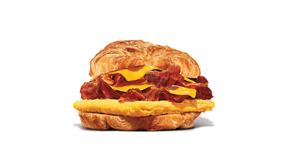 Double Bacon, Egg & Cheese Croissan'wich®