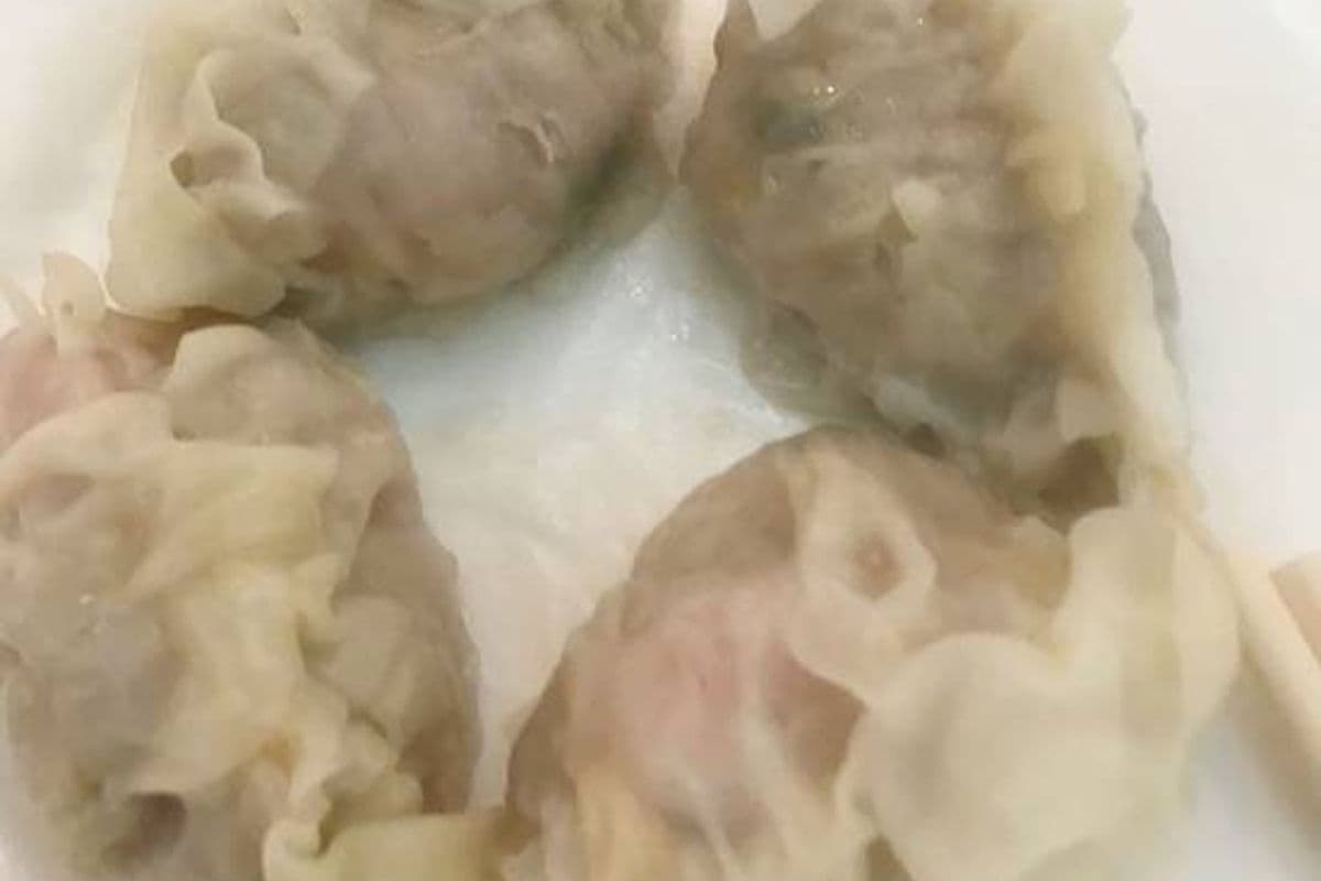 101. Raviolis porc et crevettes (4mcx) / Pork and Shrimp Dumplings (4 pcs)