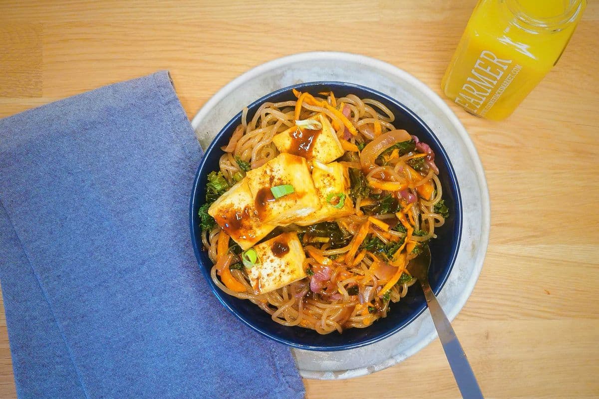 Organic Tofu Stir-fry (V, GF) (582 Cal)