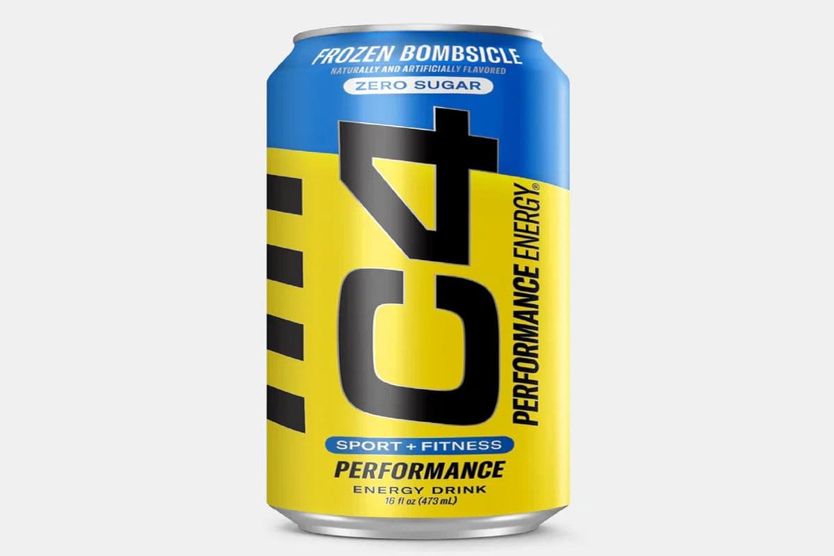 C4 Frozen Bombsicle Zero Sugar Energy Drink