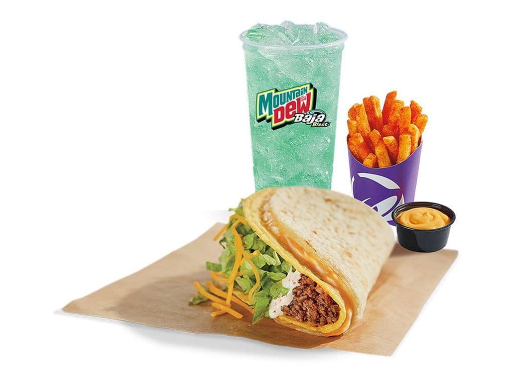 Cheesy Gordita Crunch Combo