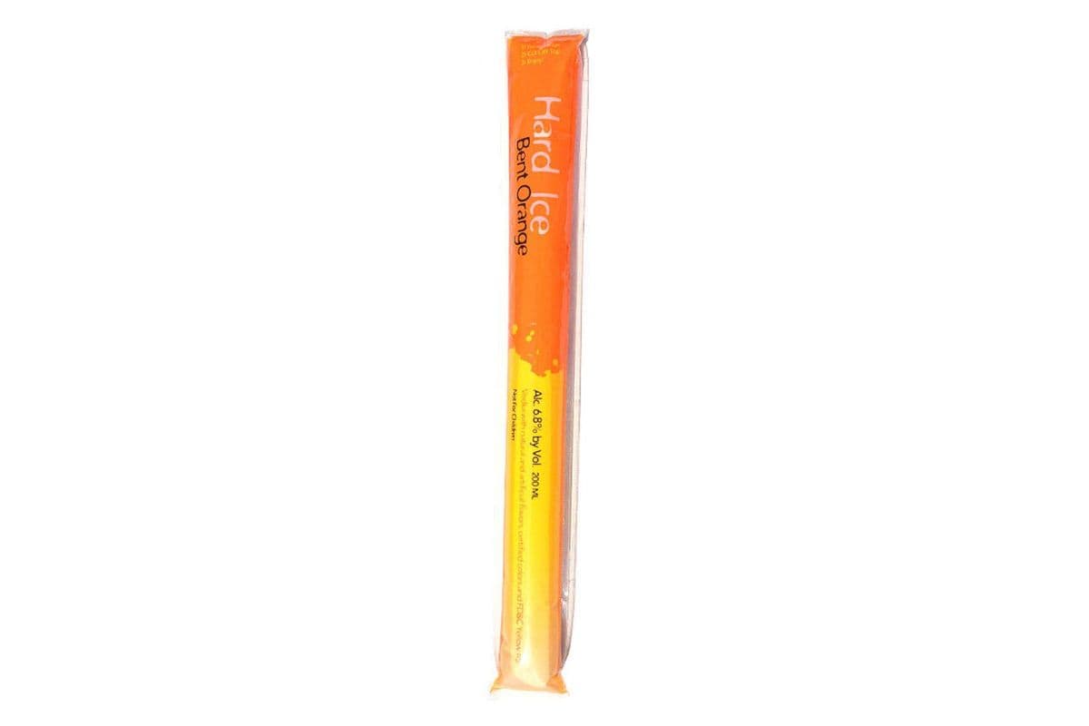 Hard Ice Vodka Freezie Bent Orange (1 x 200mL)