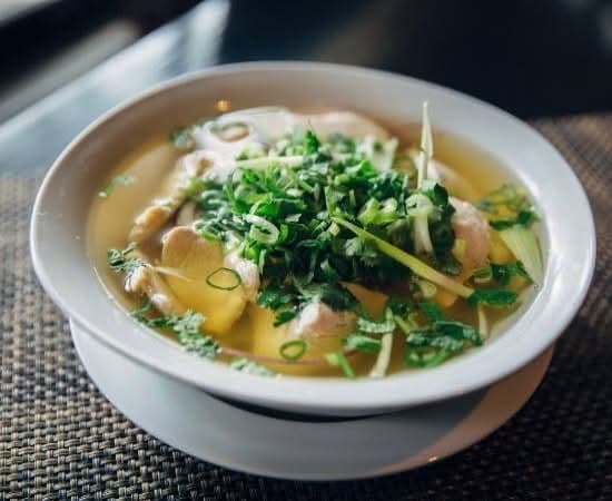 113a. Soupe Tonkinoise Au Poulet / Vietnamese Chicken Noodle Soup
