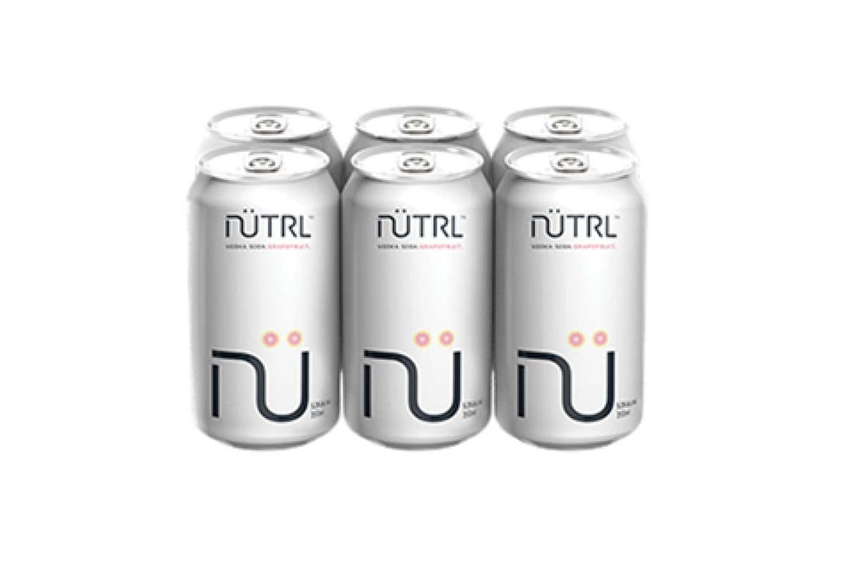 Nutrl Grapefruit (6 x 355 ml Cans)