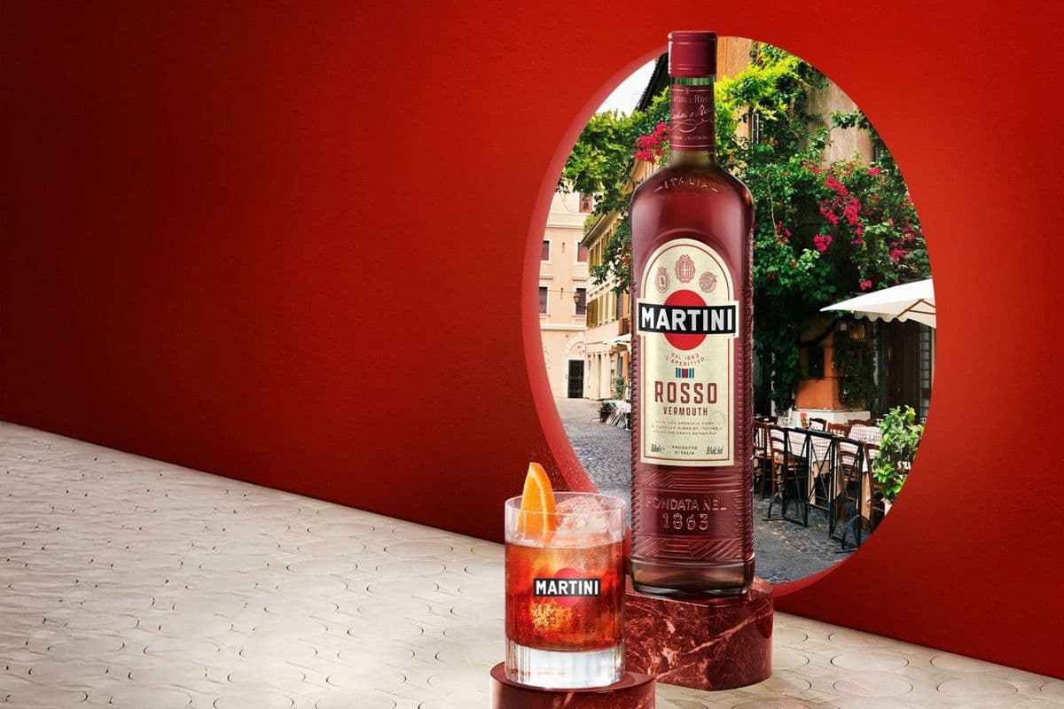 Martini Rosso Vermouth Sweet Red (1 x 1 L)