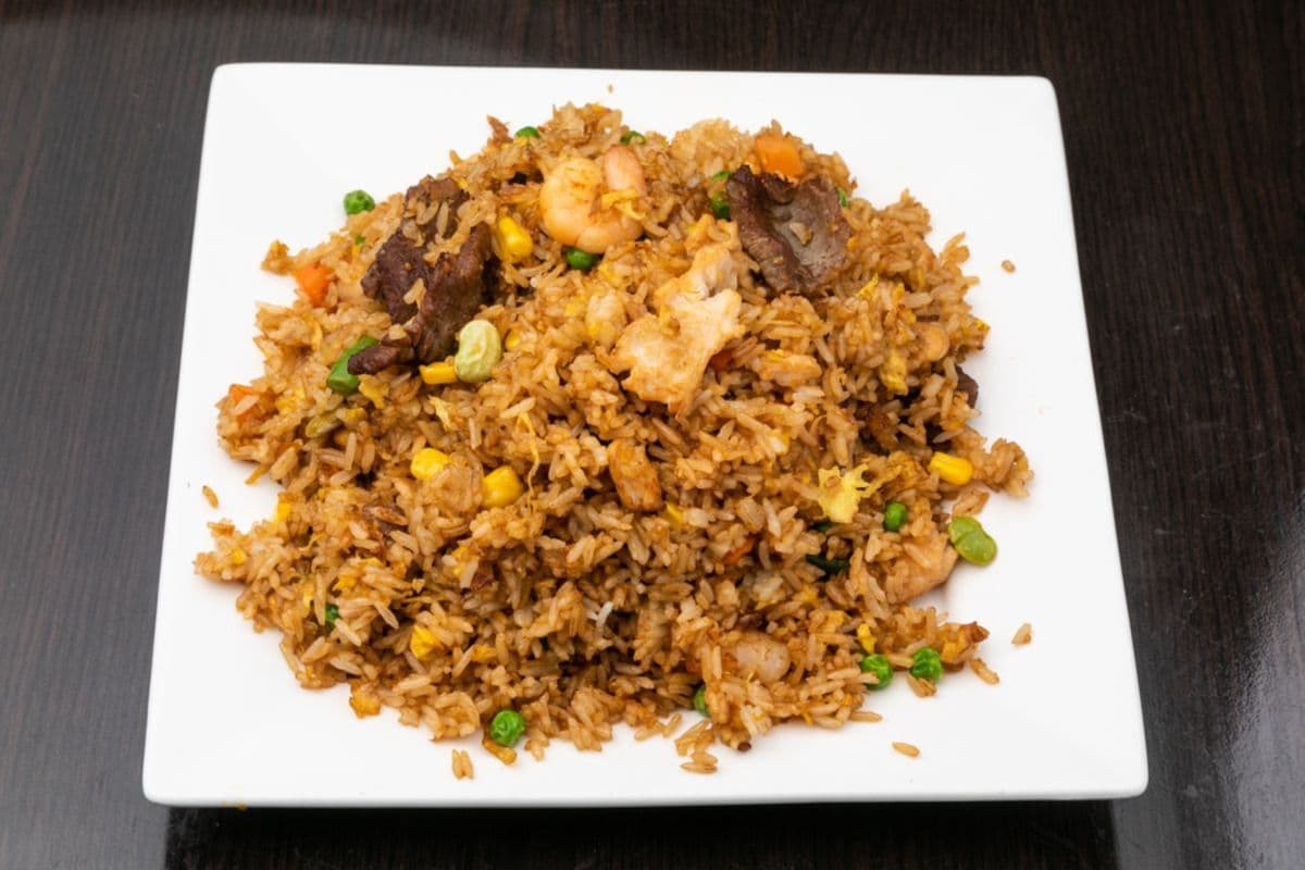 Riz sauté au basilic