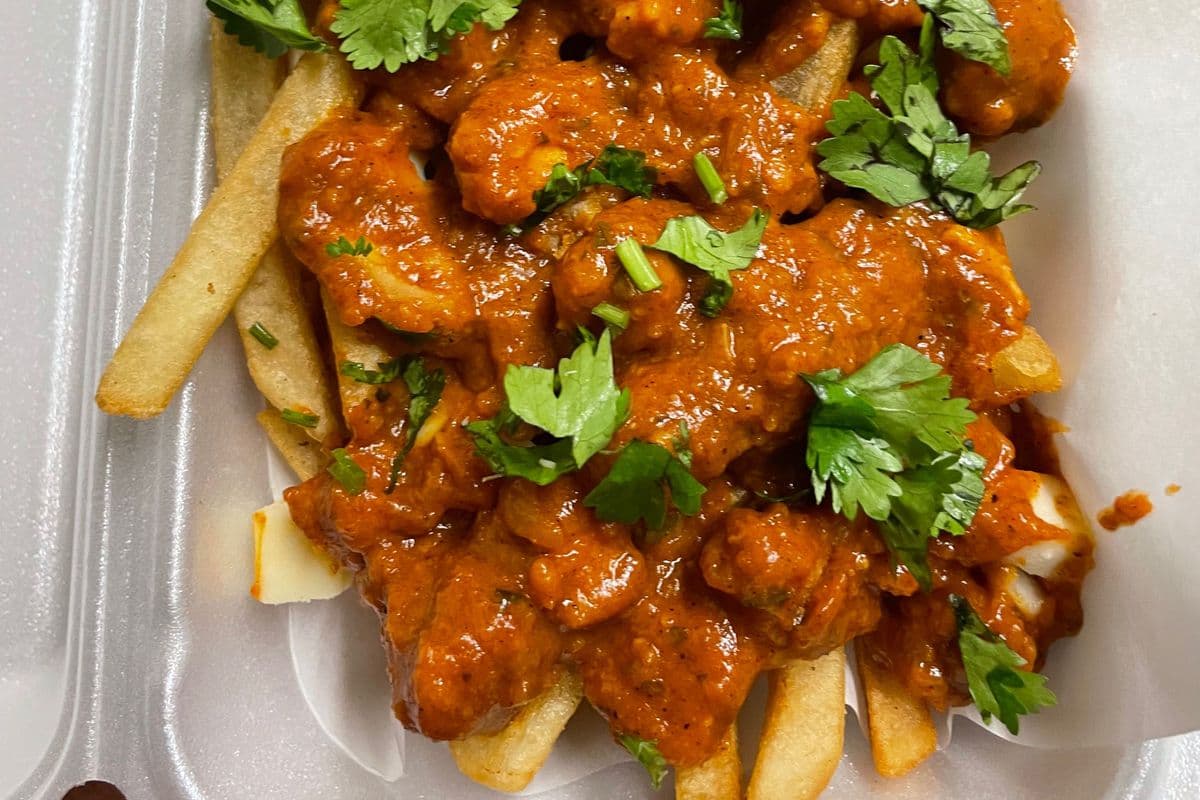 Butter Chicken Poutine