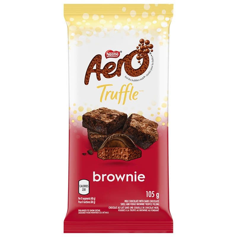 Aero Truffle Chocolat Brownie 105g/ Aero Truffle Brownie Chocolate 105g