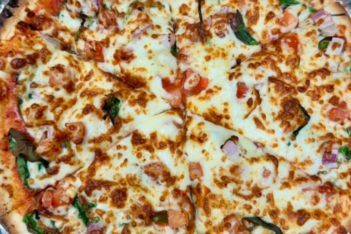 Greek Veggie Pizza