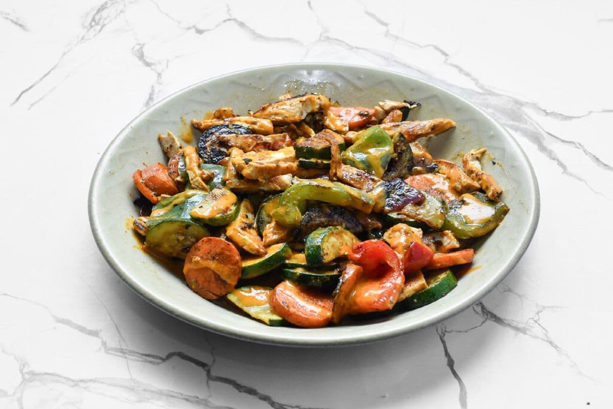Chicken Vegetable Mixed