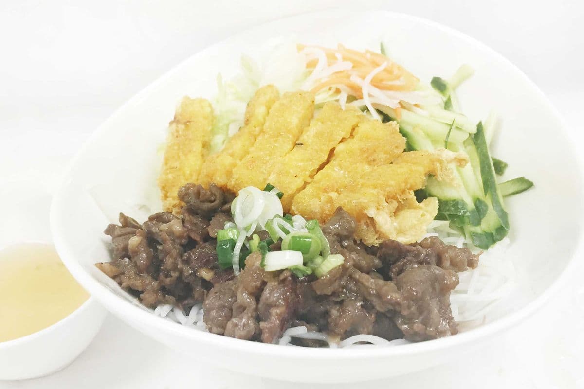 V14. Vermicelli - Grilled Beef and Bean Curd Sheet