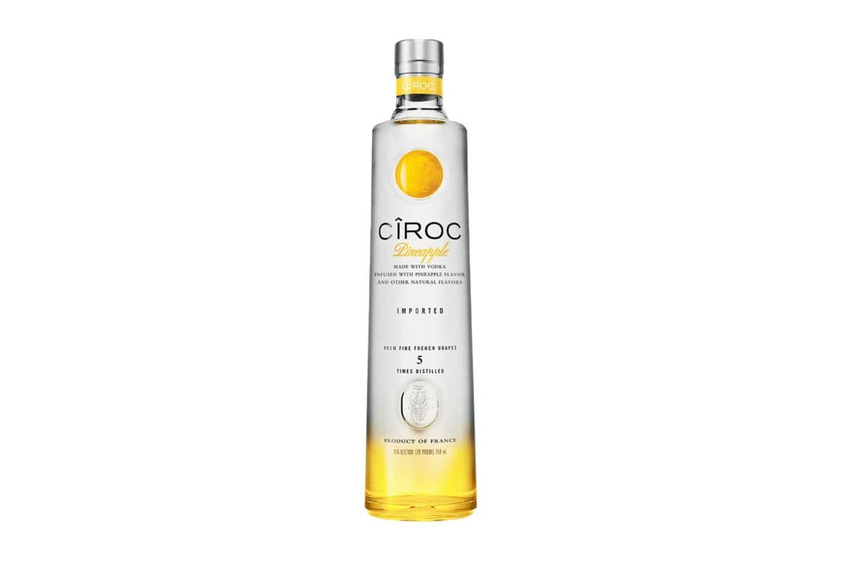 Ciroc Pineapple Vodka (750 ml Bottle) (1 x 750ML)
