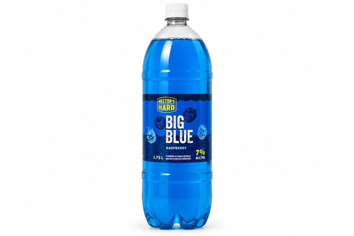 Hector's Hard Big Blue Raspberry (1 x 1.75L)